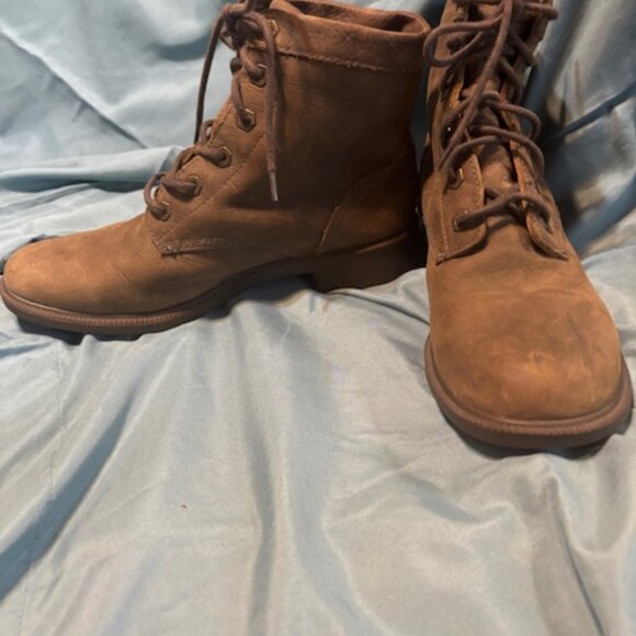 Kodiak Camel Brown Nubuck Waterproof Boots Women's 9 - Picture 4 of 14